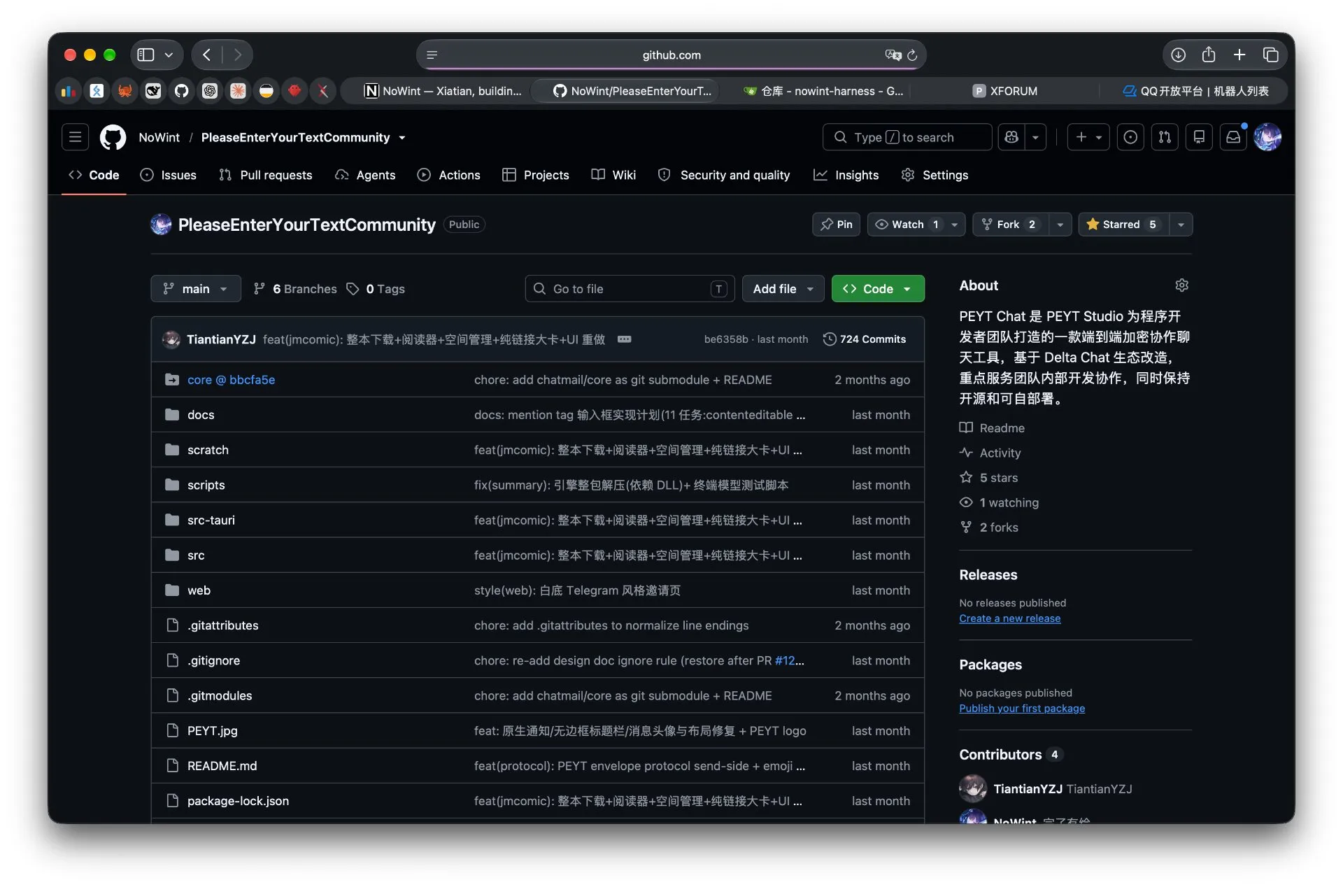 PEYTChat — Experimental Community